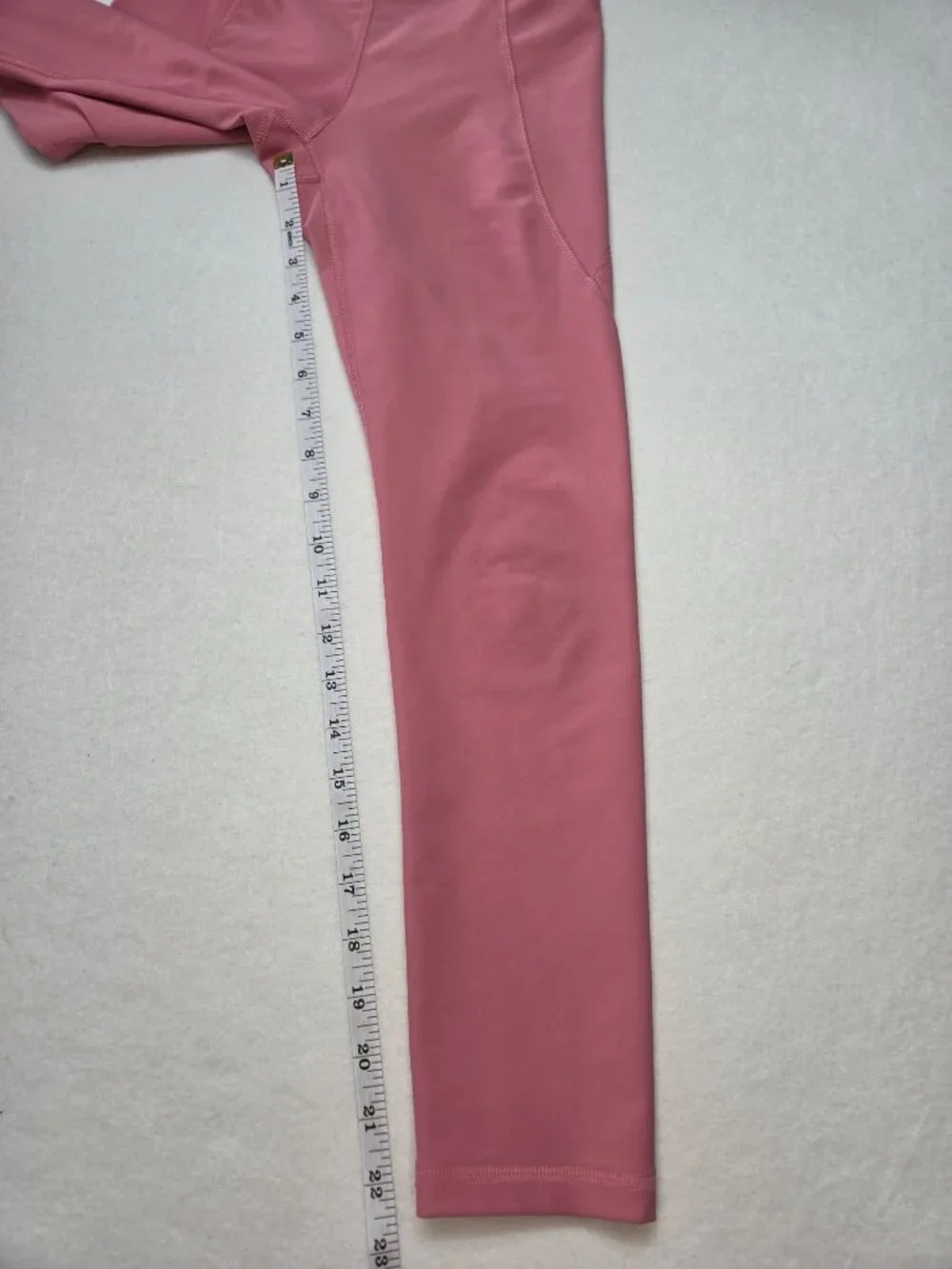 Old Navy Leggings Active Powersoft Pink High Rise Go-Dry Girls Size L (10-12)